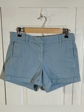 J.Crew Re-Imagined Chino Shorts Light Blue Size 6